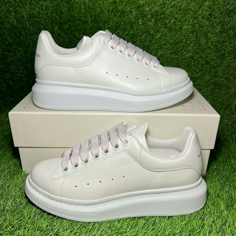 Alexander McQueen Oversized Sneaker White Pink