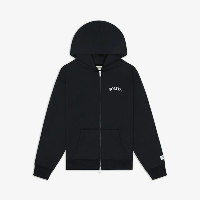 NYON New York or Nowhere Nolita Unisex Zip Hoodie Black