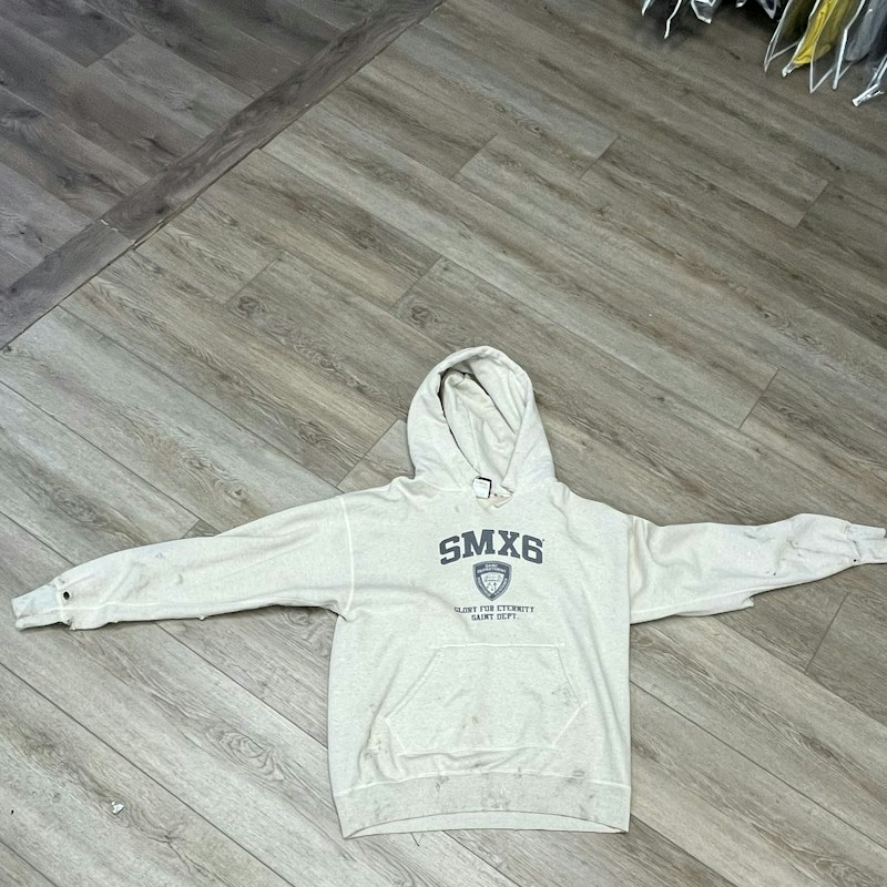 Saint Mxxxxxx SMX6 Hoodie White