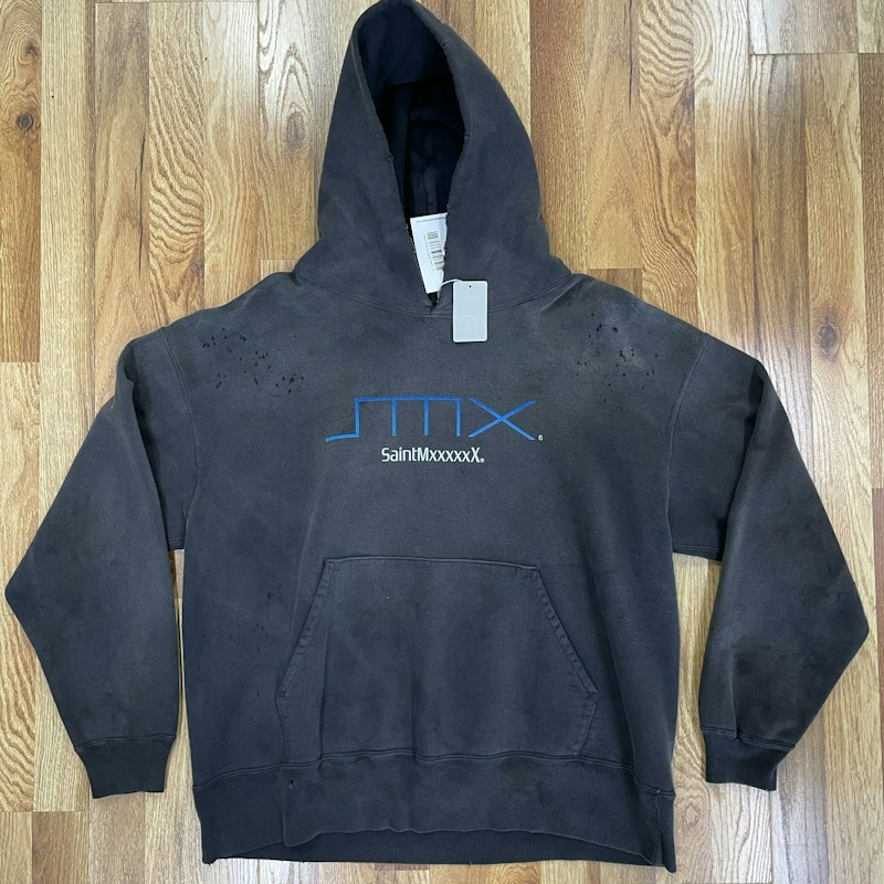 Saint Mxxxxxx Hoodie Black