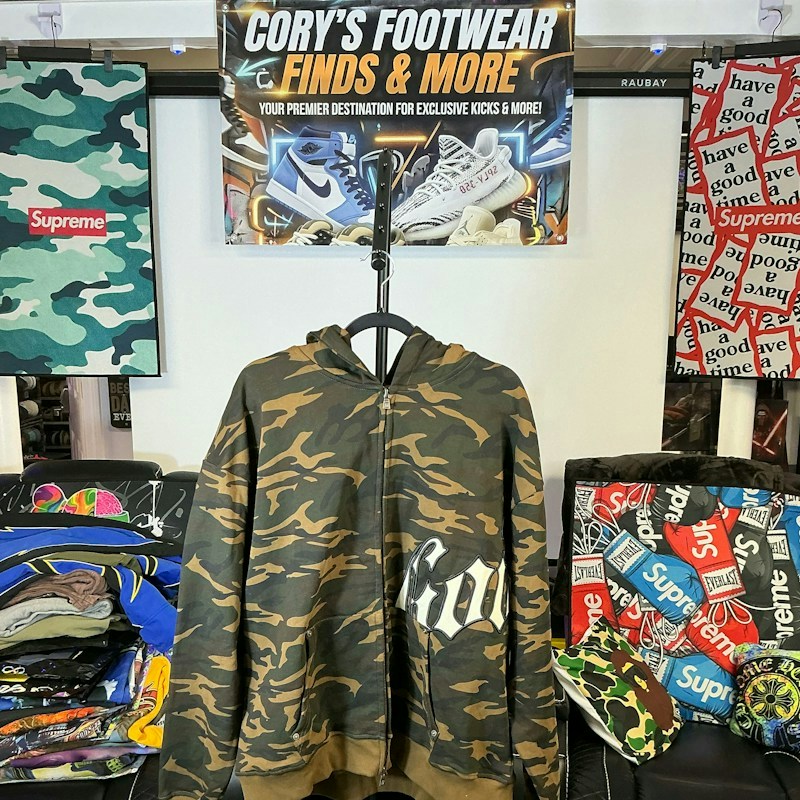 Godspeed Camo Full Zip Hooded Sweatshirt