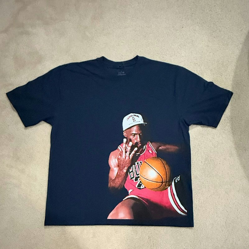 Jordan Michael Jordan Threepeat T-Shirt Black