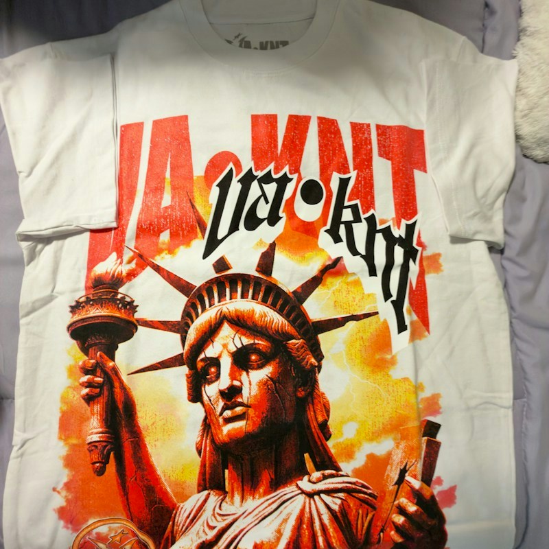 VAKNT Studios Liberty Tee White