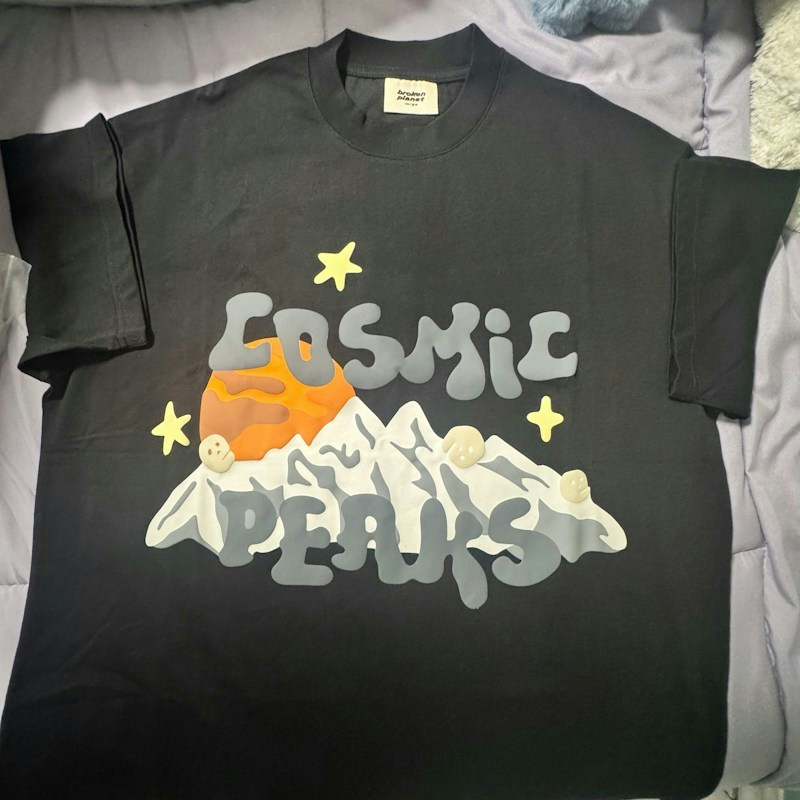 Broken Planet Cosmic Peaks T-Shirt
