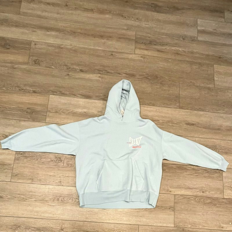 Saint Mxxxxxx Hoodie Light Blue