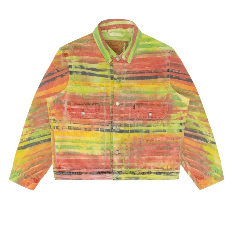 Denim Tears x Levi's Printed Trucker Jacket Multi