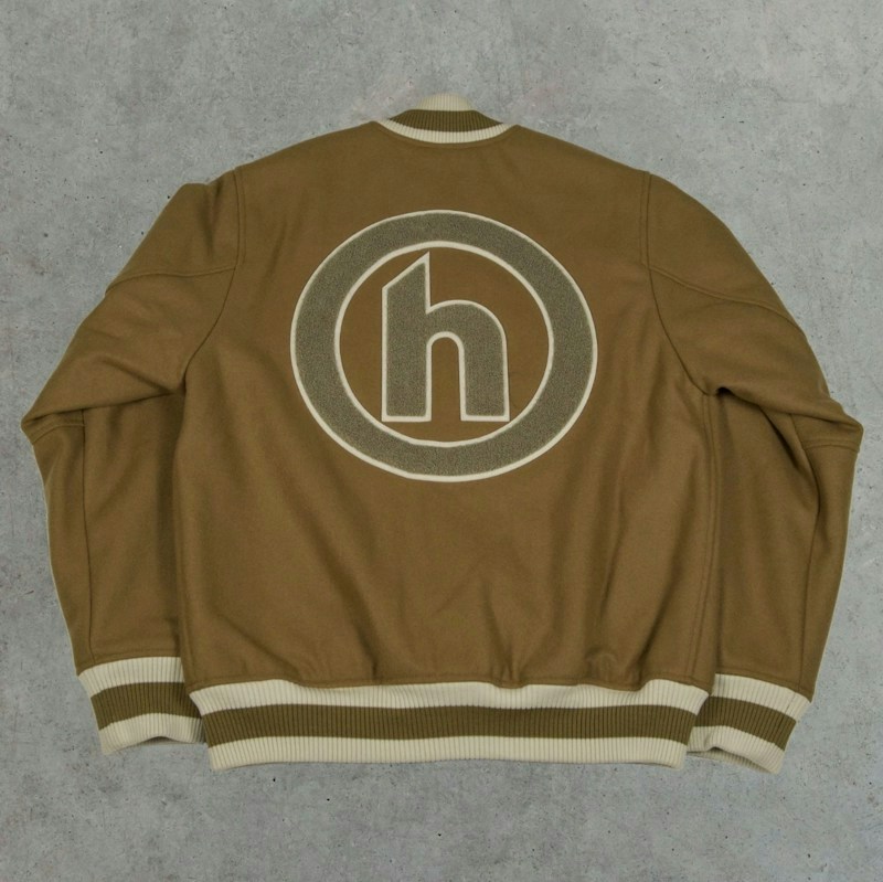 Hidden Varsity Jacket Brown