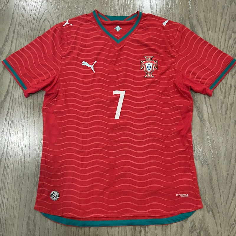 Puma Portugal Player Version Ronaldo Printed Home Jersey
