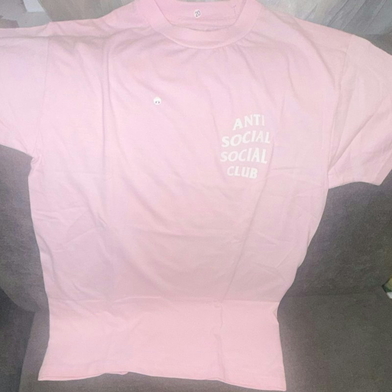Anti Social Social Club T-Shirt Pink