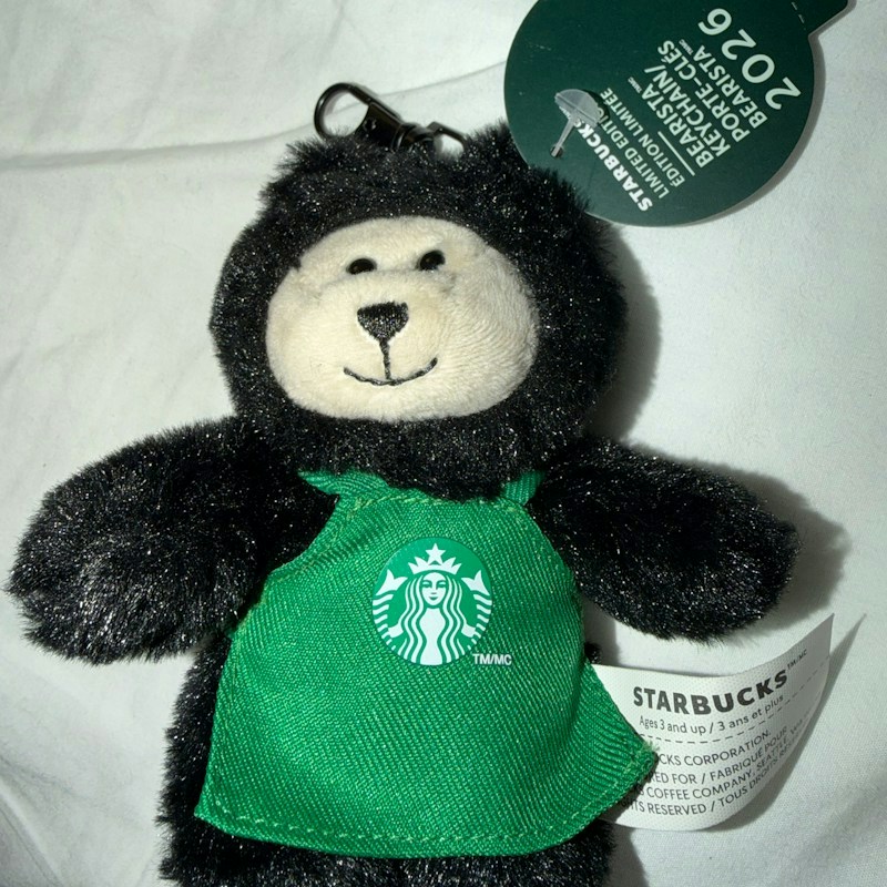 Starbucks Black Cat Bearista