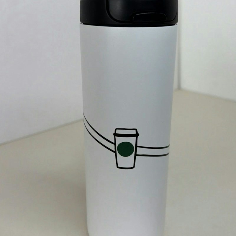 Starbucks Hug 2026 Travel Tumbler White Black