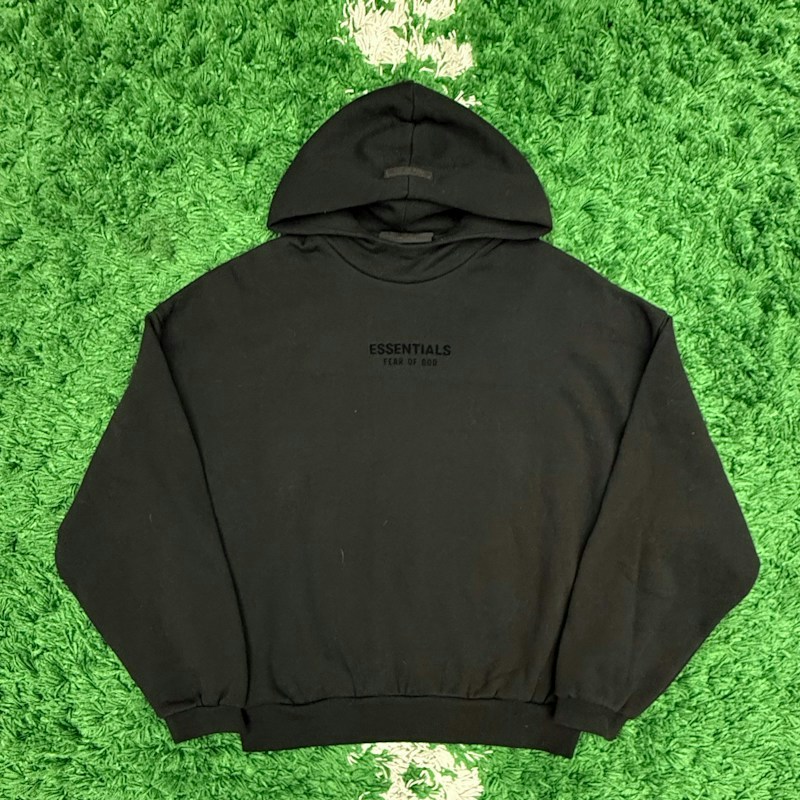 Fear of God Essentials Hooded Sweatshirt Black