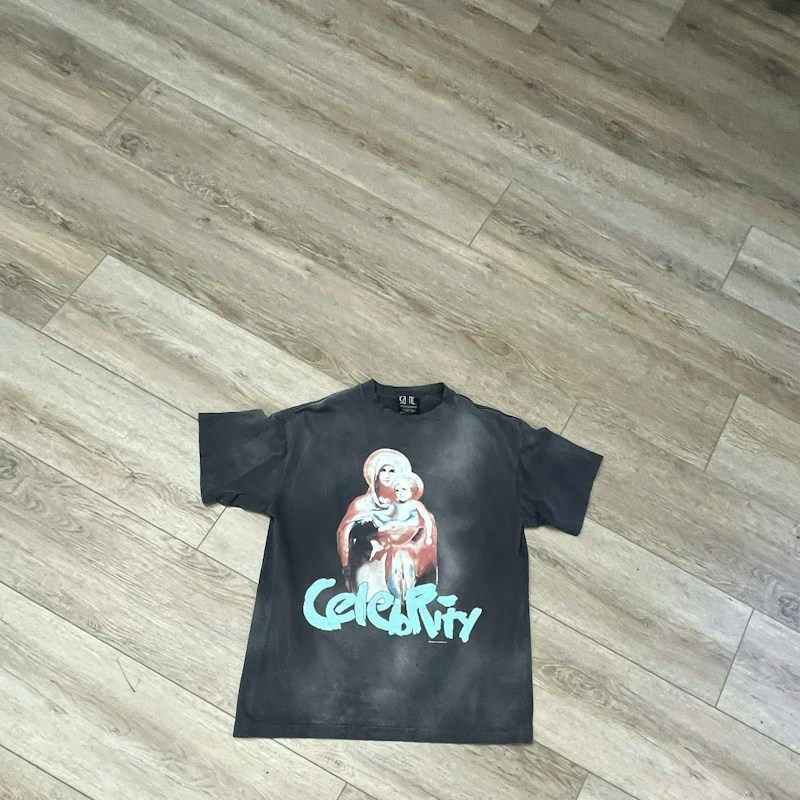 Saint Mxxxxxx Celeurity T-Shirt Black