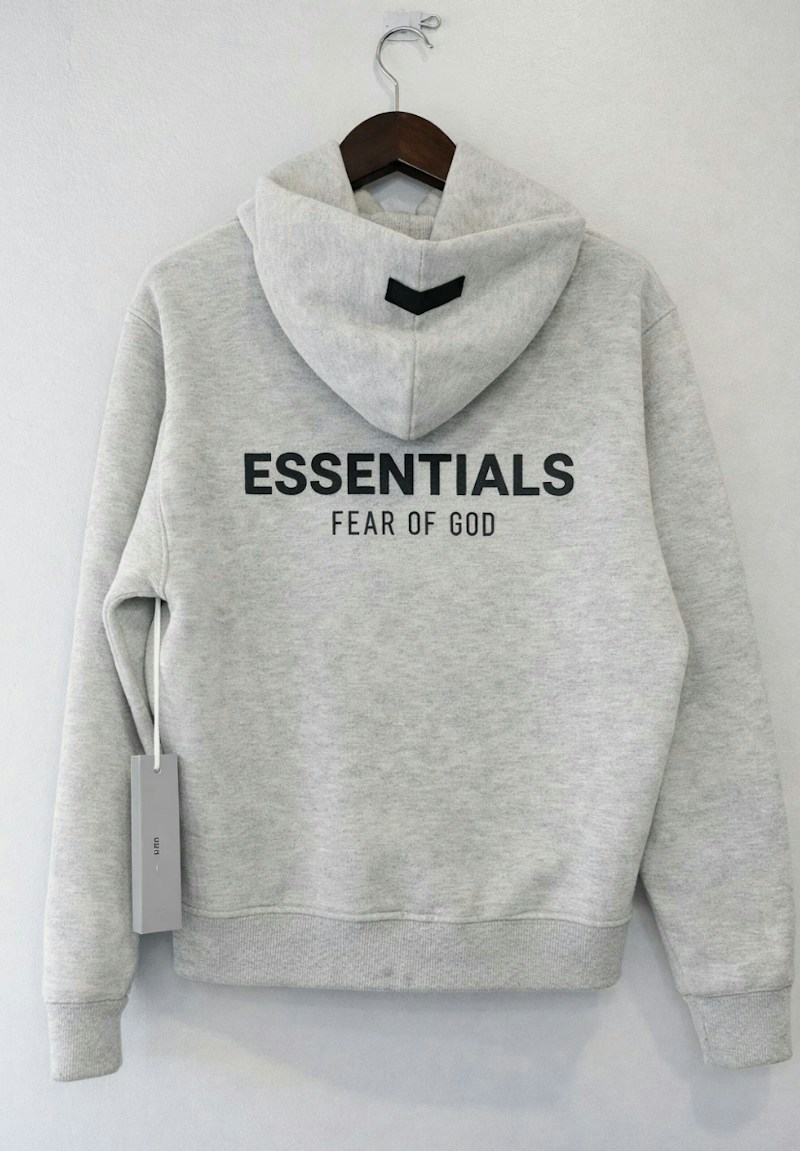 Fear of God Essentials Hoodie Light Oatmeal SS22