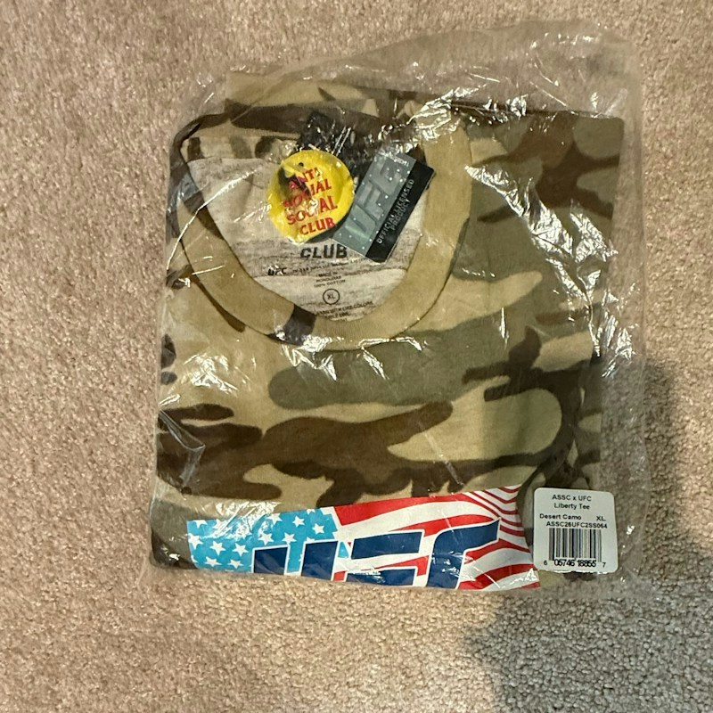 Anti Social Social Club x UFC Liberty Tee Desert Camo