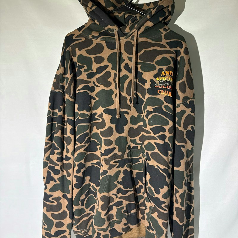 Anti Social Social Club Camo Hoodie