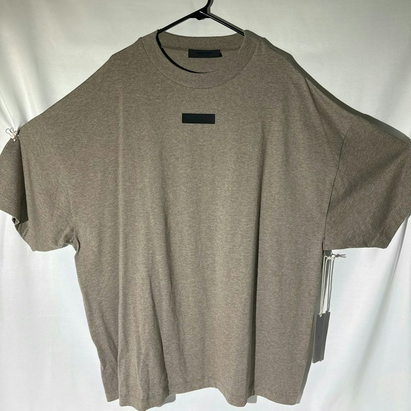 Fear of God Essentials oversize T-Shirt Brown