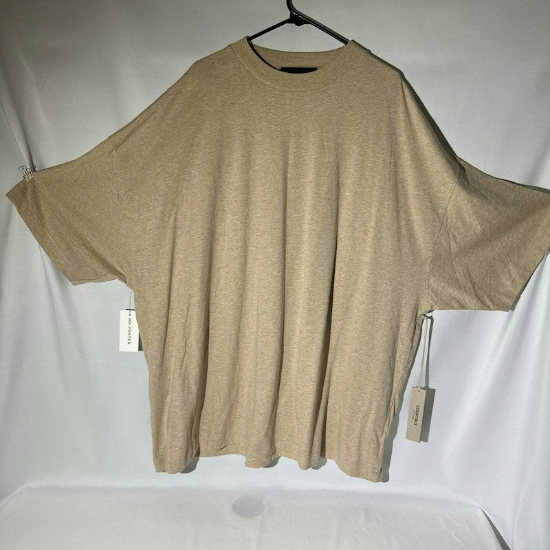 Fear of God Essentials oversize T-Shirt Tan