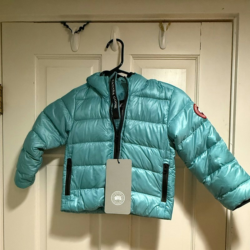Canada Goose Puffer Jacket Turquoise - Kids