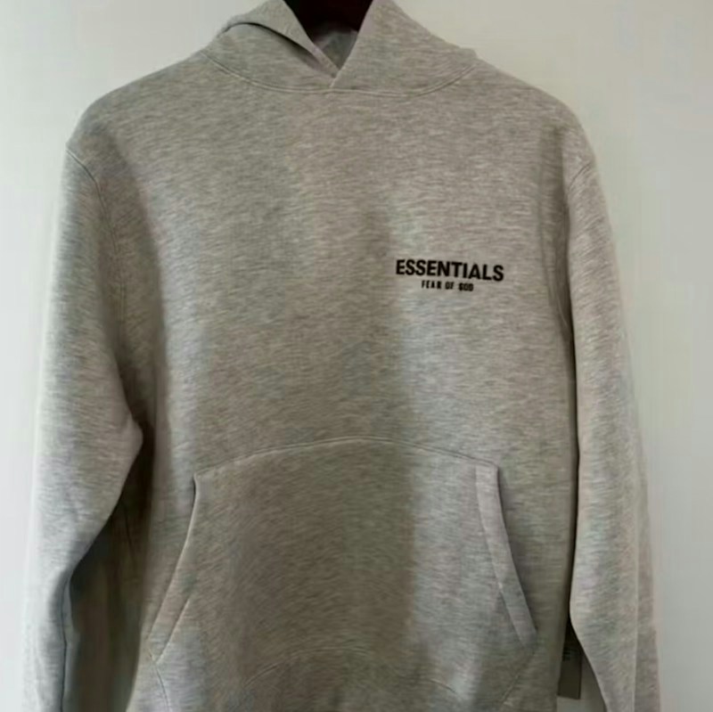 Fear of God Essentials Pullover Hoodie Grey SS22