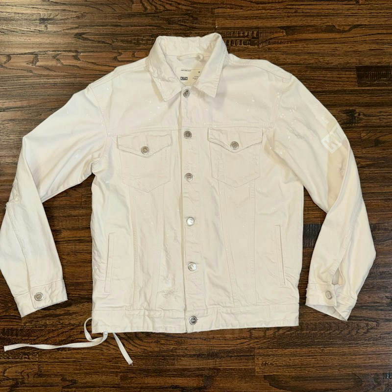 Kith Laight Denim Jacket White