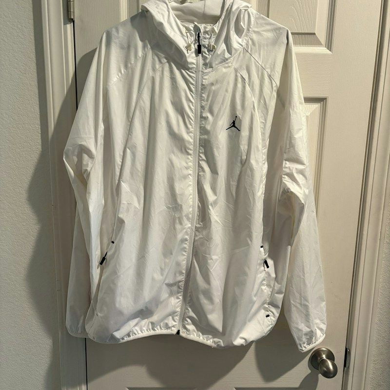 Jordan Full-Zip Hooded Jacket White