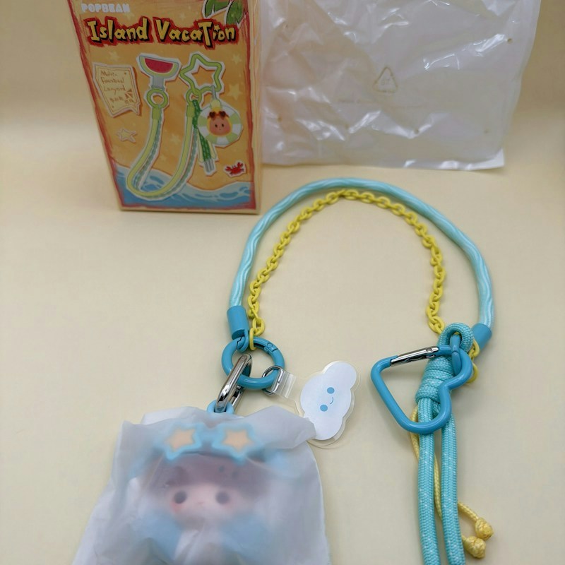 Pop Mart Island Vacation Multi-Functional Lanyard