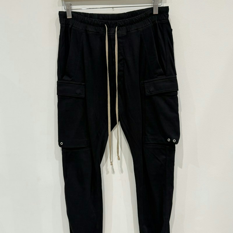 Rick Owens Cargo Pants Black