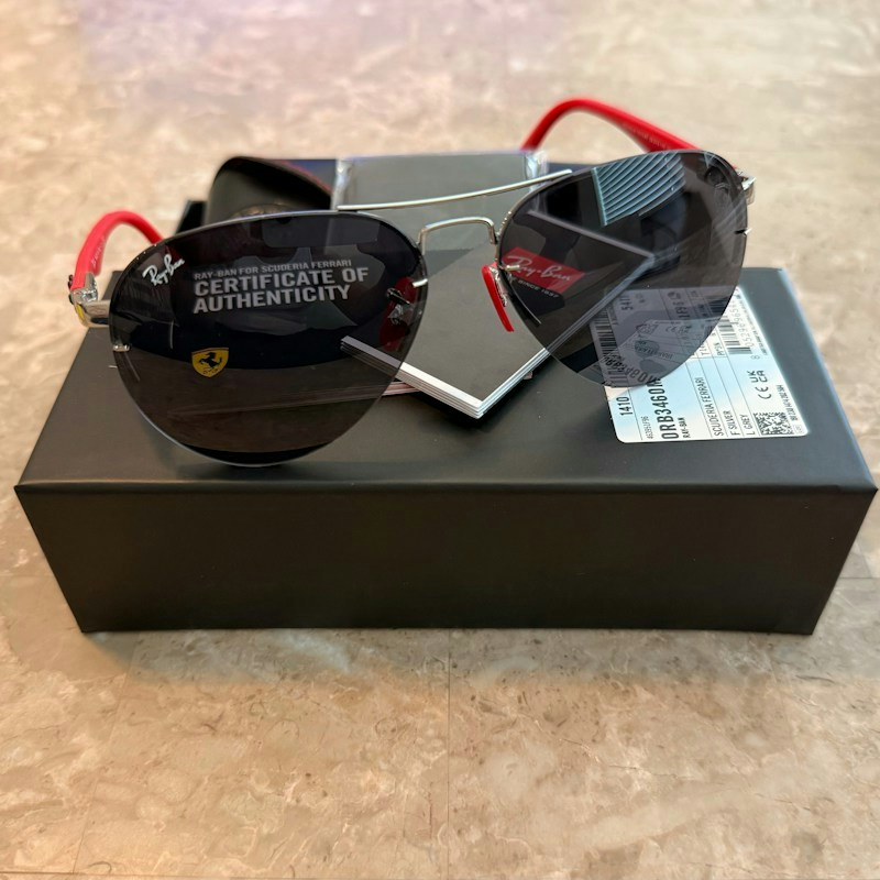 Ray-Ban Scuderia Ferrari RB3460M Silver Grey