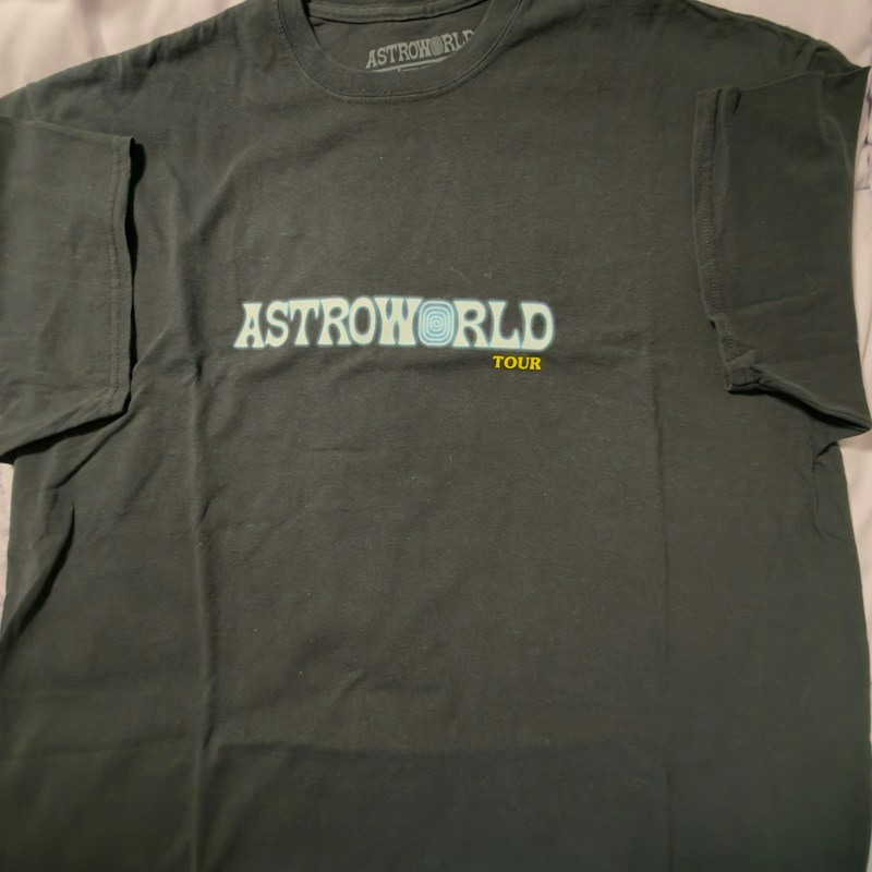 Travis Scott Astroworld Tour T-Shirt Black