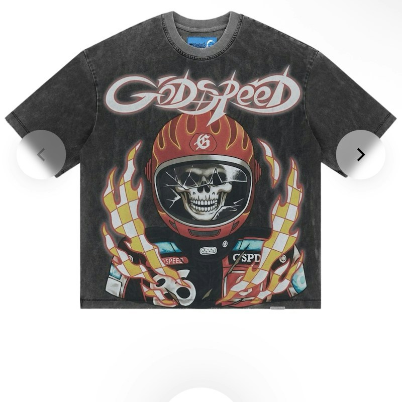 Godspeed Road Rage NG T-shirt Black