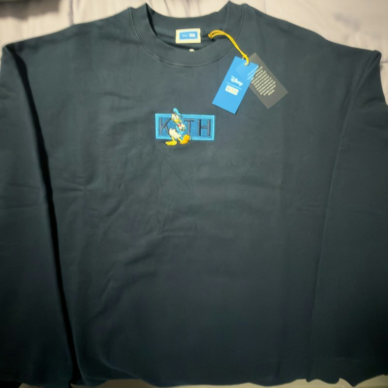 Kith x Donald Duck Vintage Nelson Crewneck Nocturnal