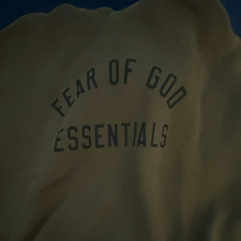 Fear of God Essentials Hoodie Green