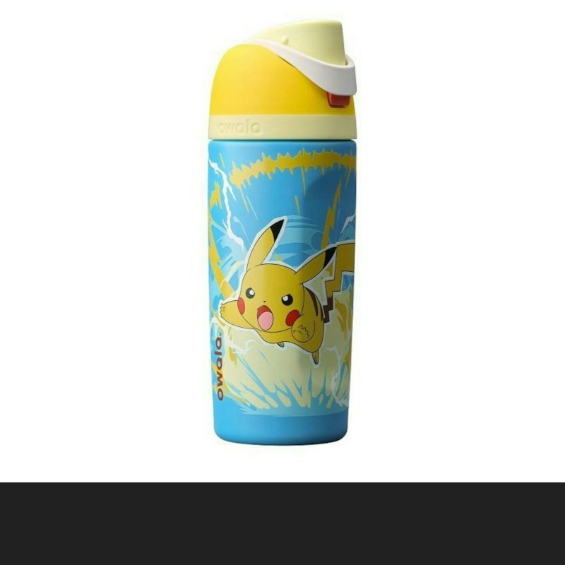 Owala FreeSip Water Bottle Pokémon Pikachu