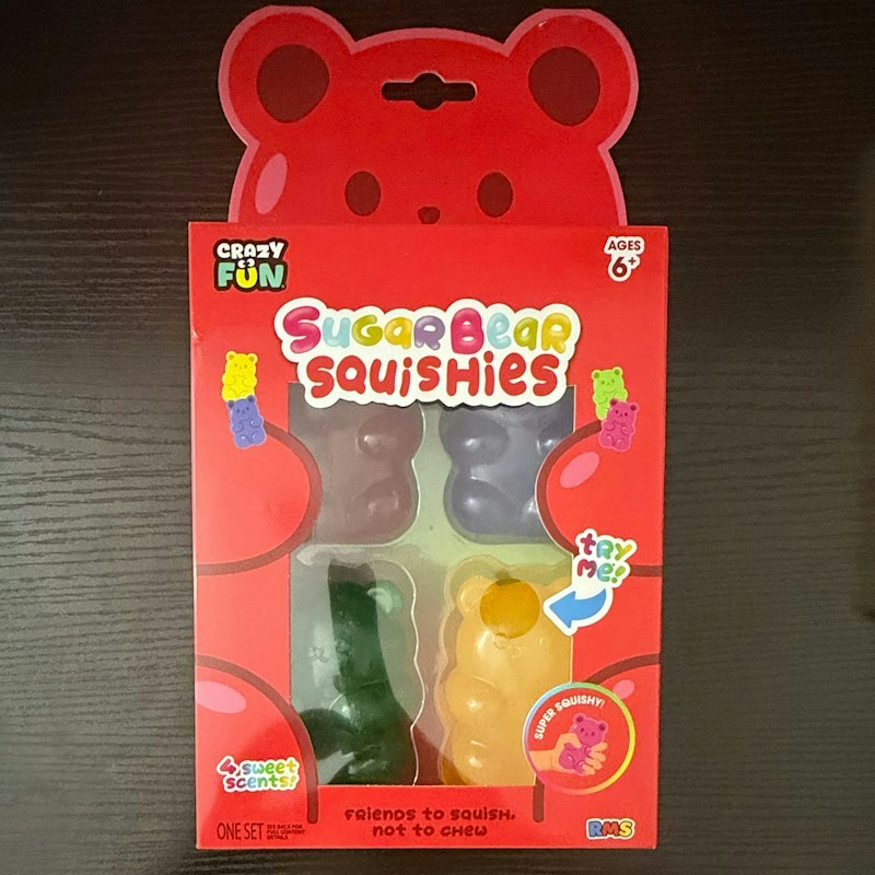 Crazy Fun Sugar Bear Squishies