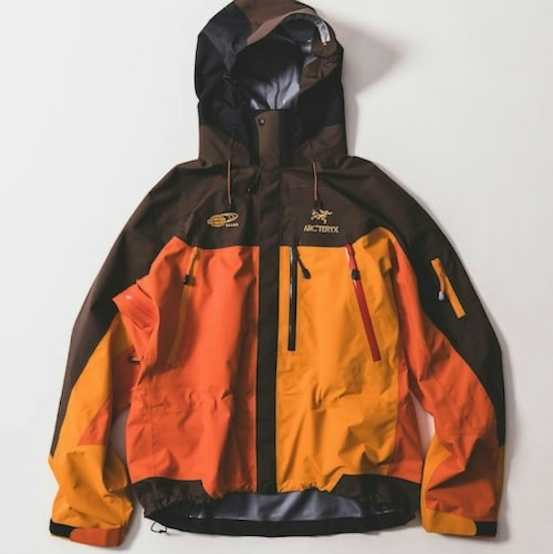 Arc'teryx x Beams Jacket Brown Orange