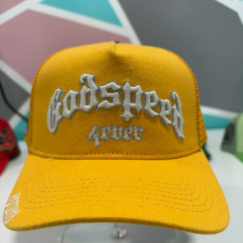 Godspeed Trucker Hat Yellow