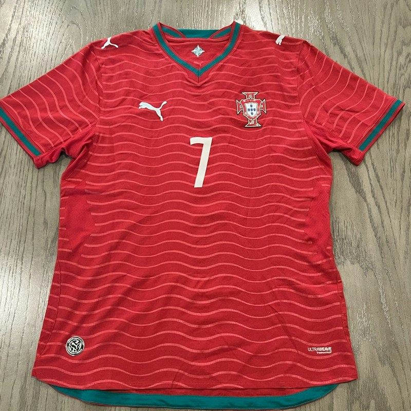 Puma Portugal Authentic Player Version Ronaldo Printed Jersey