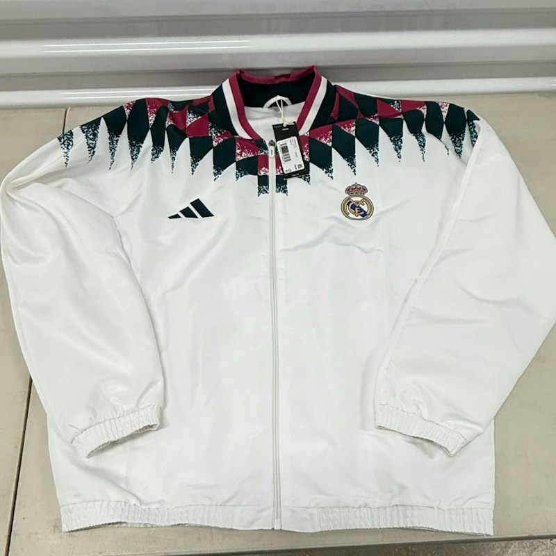 Adidas Real Madrid Track Top White