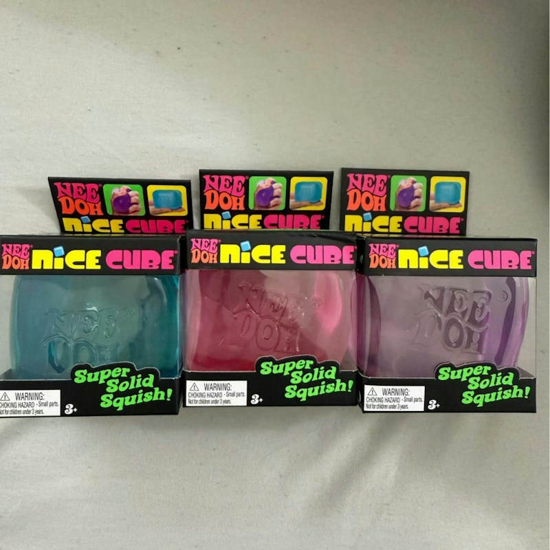 NeeDoh Nice Cube Super Solid Squish Assortment