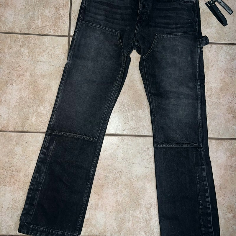 Amiri Carpenter Pant Aged Black