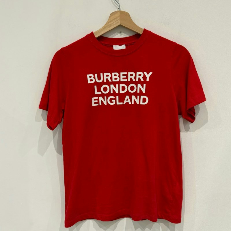 Burberry London England T-Shirt Red