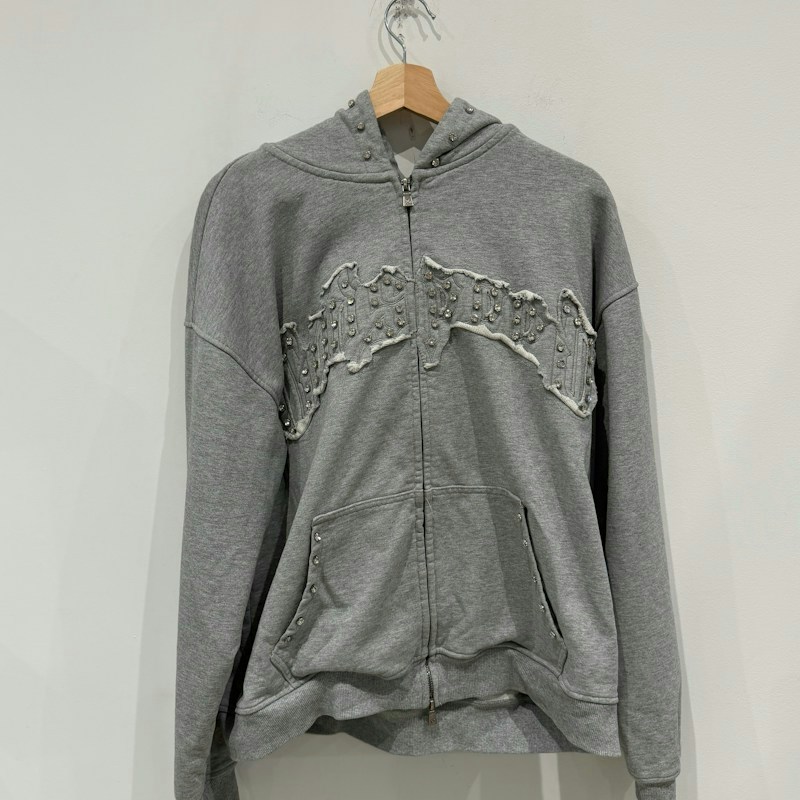 Godspeed Symmetric Studded V2 Hoodie Grey