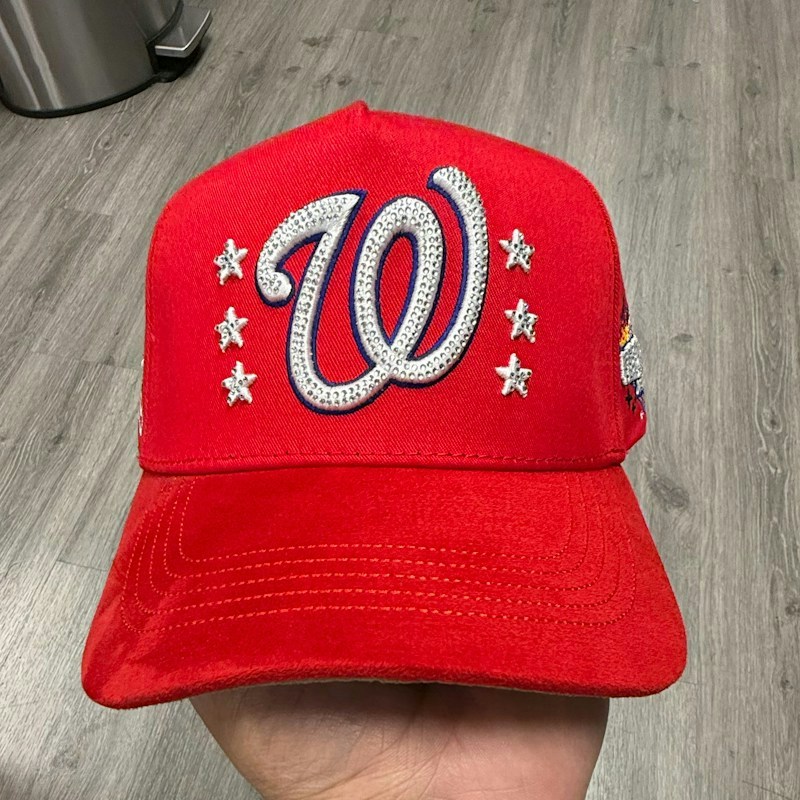 Caps Fans Style Washington Nationals All Star Game Hat Red