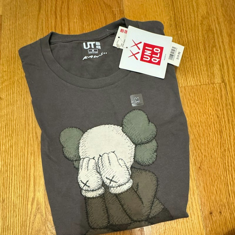 Uniqlo x KAWS UT Short Sleeve T-Shirt Dark Gray