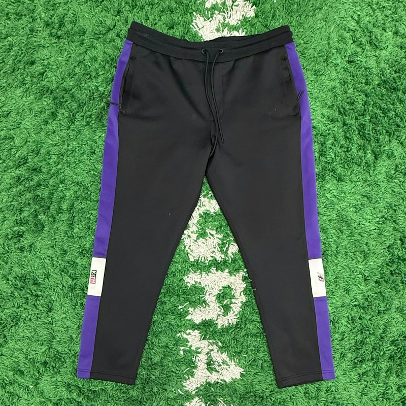 Kith New Balance Track Pants Black Purple