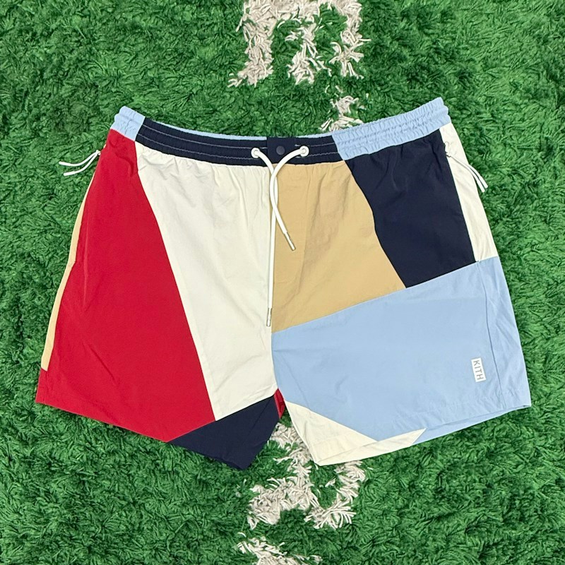 Kith Colorblocked Swim Shorts Multi