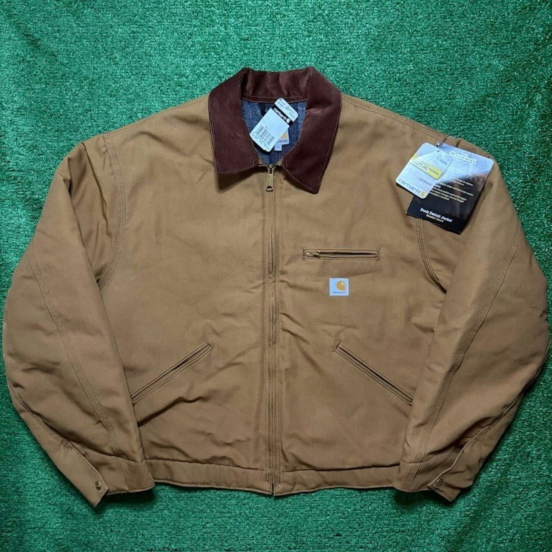 Carhartt Detroit Jacket Blanket Lined Carhartt Brown