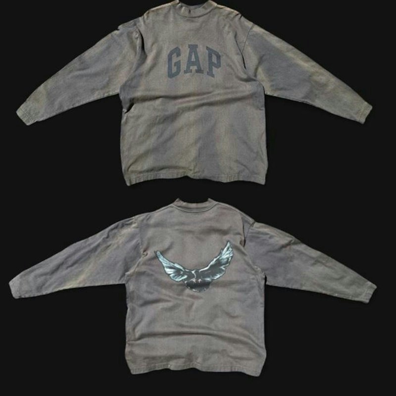 Yeezy Gap Engineered by Balenciaga Dove Long Sleeve Sunfaded