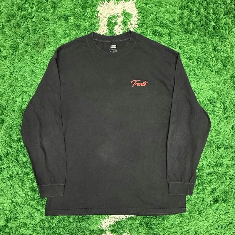 Kith Treats Long Sleeve Tee Black